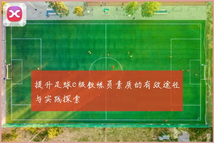 提升足球e级教练员素质的有效途径与实践探索